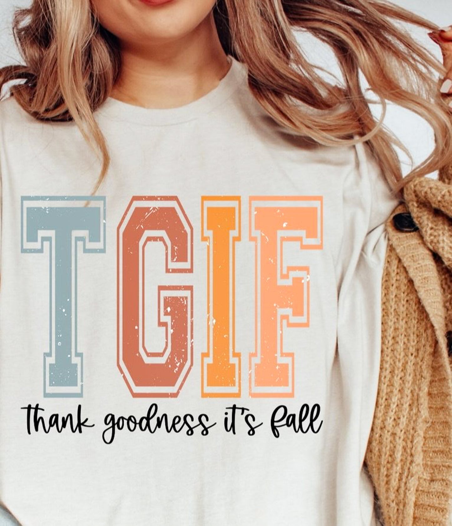 TGIF Thank Goodness It's Fall Tee