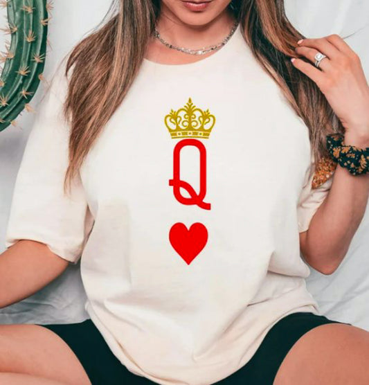 Queen Of Hearts Tee