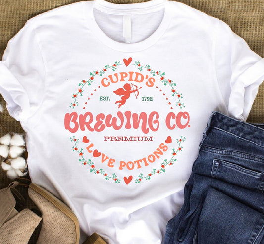 Cupid's Brewing Co Love Potions Tee
