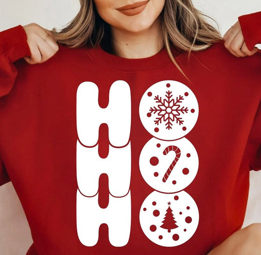 Ho Ho Ho Crew Sweatshirt