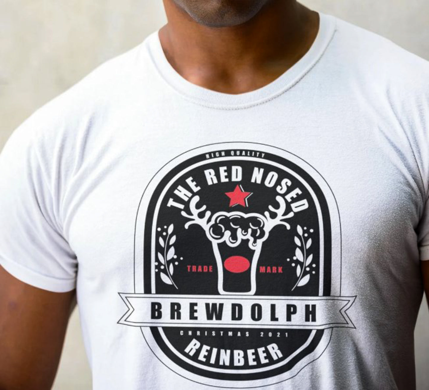 Brewdolph The Red Nosed Reinbeer Tee