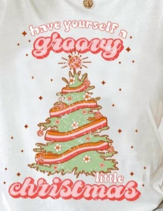 Have Yourself A Groovy Little Christmas Crew Sweatshirt