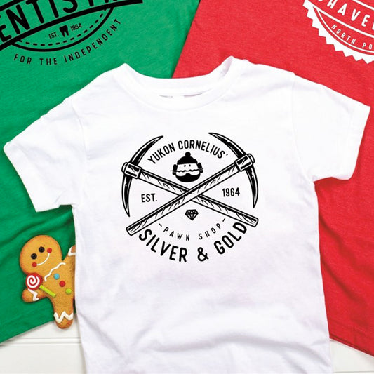 Yukon Cornelius Silver & Gold Pawn Shop Tee