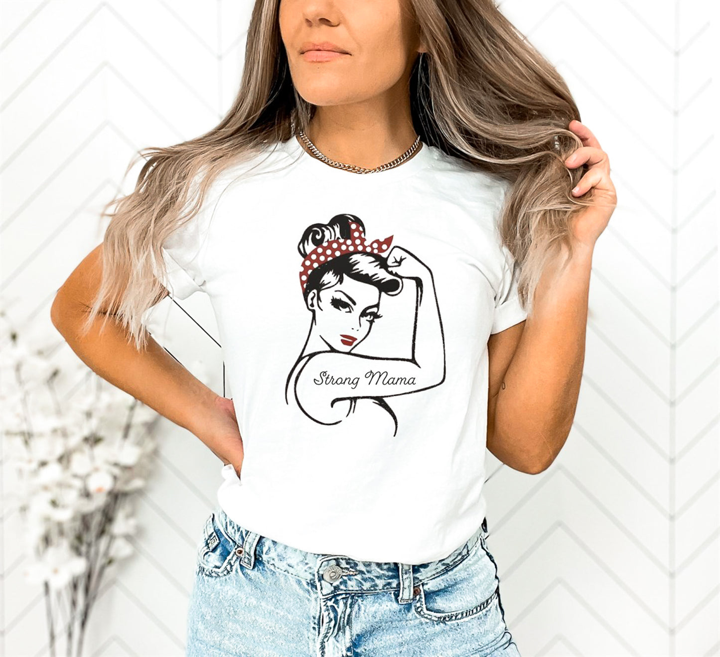 Personalized Rosie The Riveter Tee