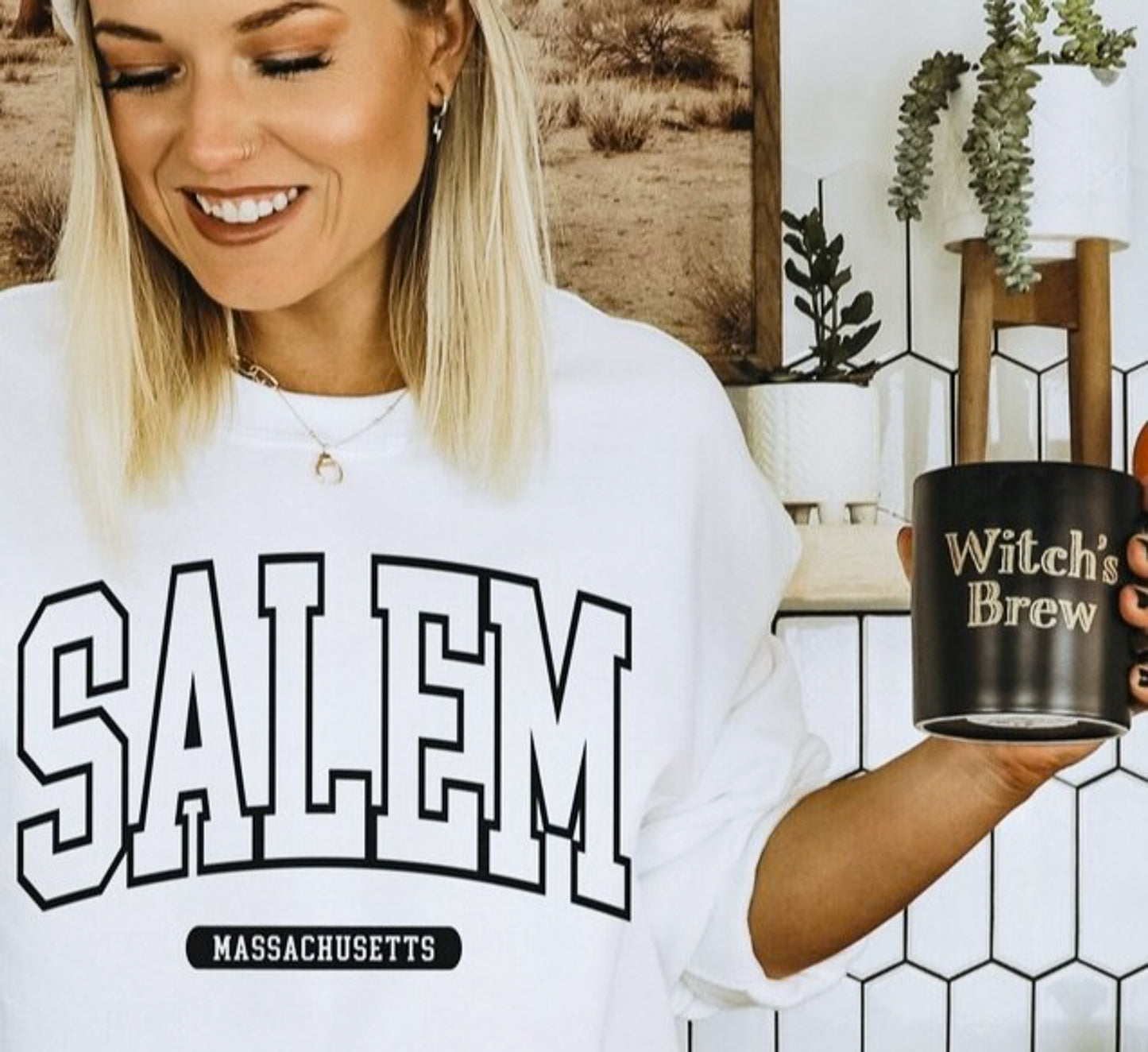 Salem Massachusetts Crew Sweatshirt