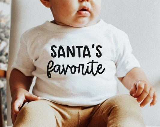 Santa's Favorite Tee/Bodysuit