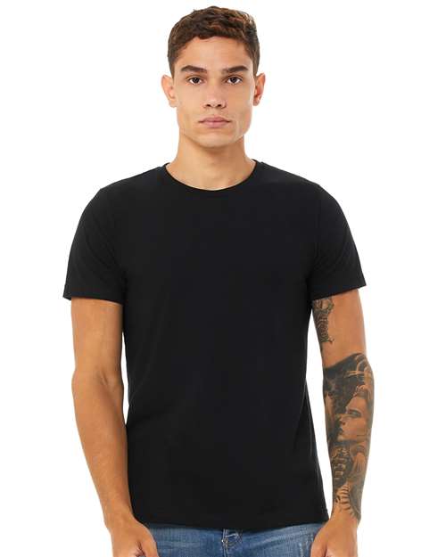 Solid Black Blend Bella + Canvas Unisex Tee