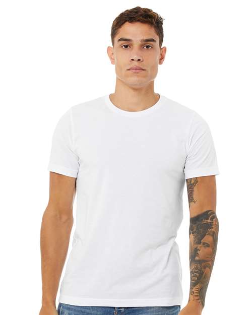 Solid White Blend Bella + Canvas Unisex Tee