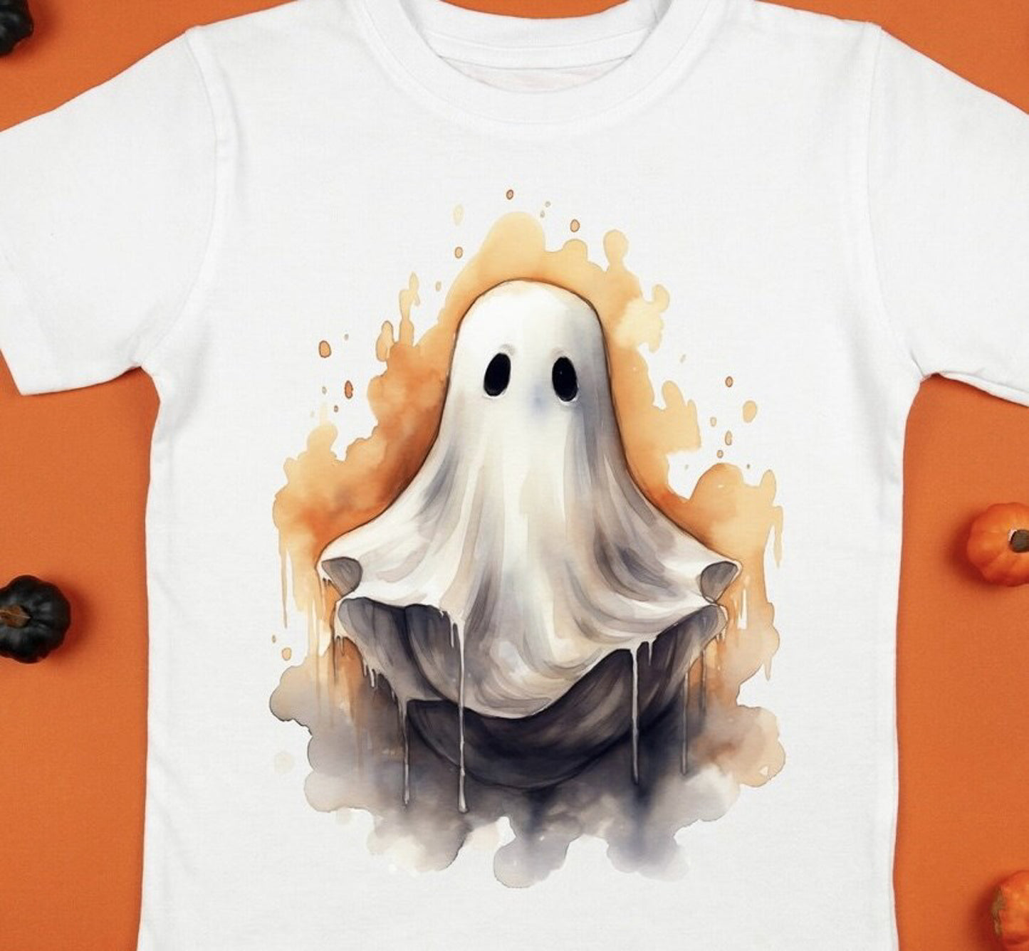 Watercolor Ghost Tee