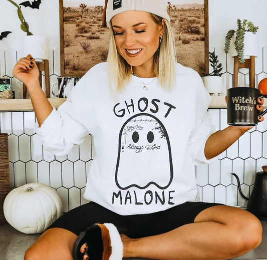 Ghost Malone Crew Sweatshirt