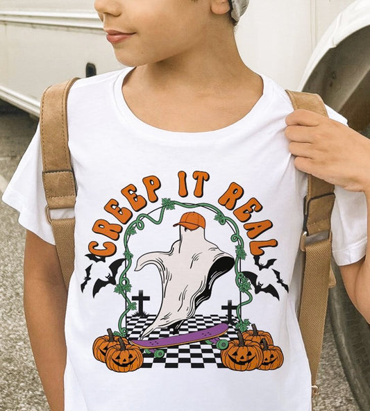 Creep It Real Ghost Tee/Bodysuit