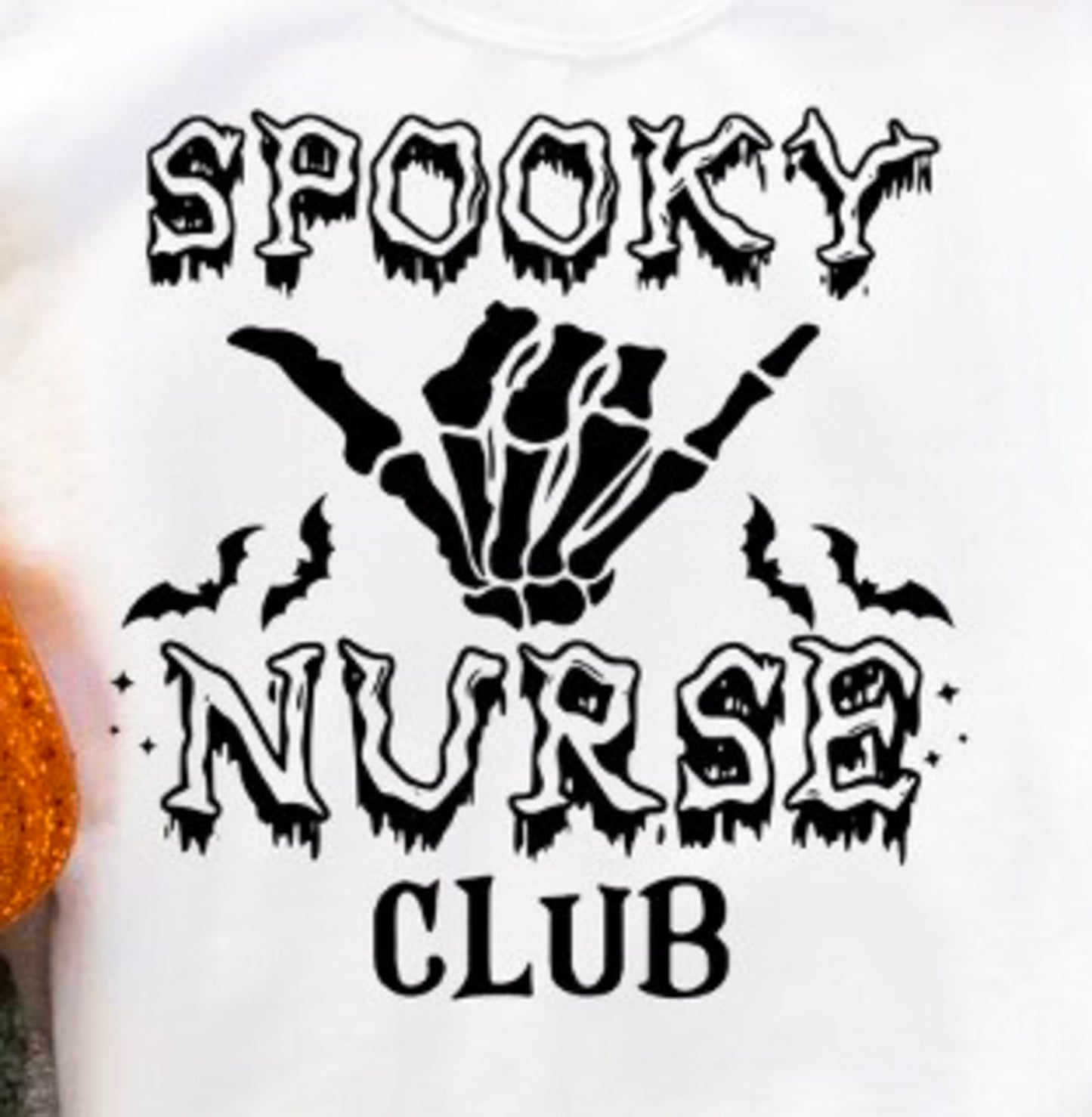 Spooky Nurse Club Tee