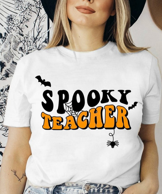 Spooky Teacher Tee
