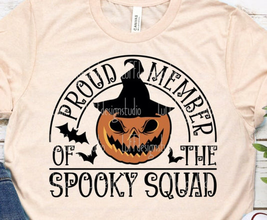 Proud Member Of The Spooky Squad Tee