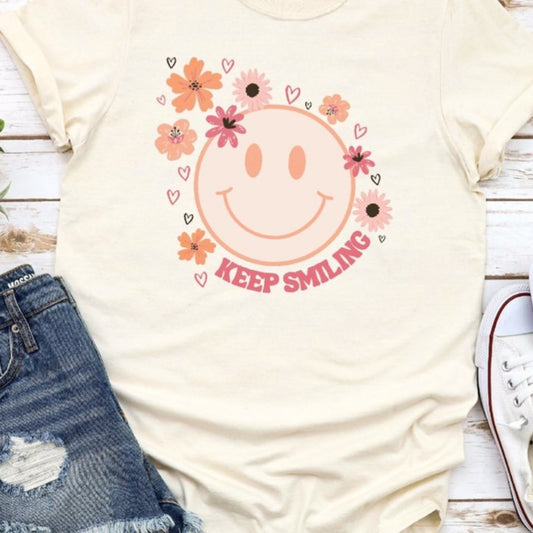 Keep Smiling Tee