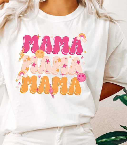 Retro Mama Mama Mama T-Shirt or Crew Sweatshirt