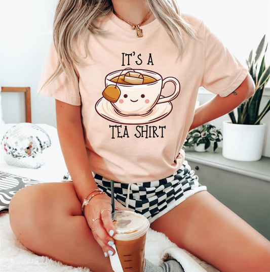 It's A Tea Shirt Cartoon Tee