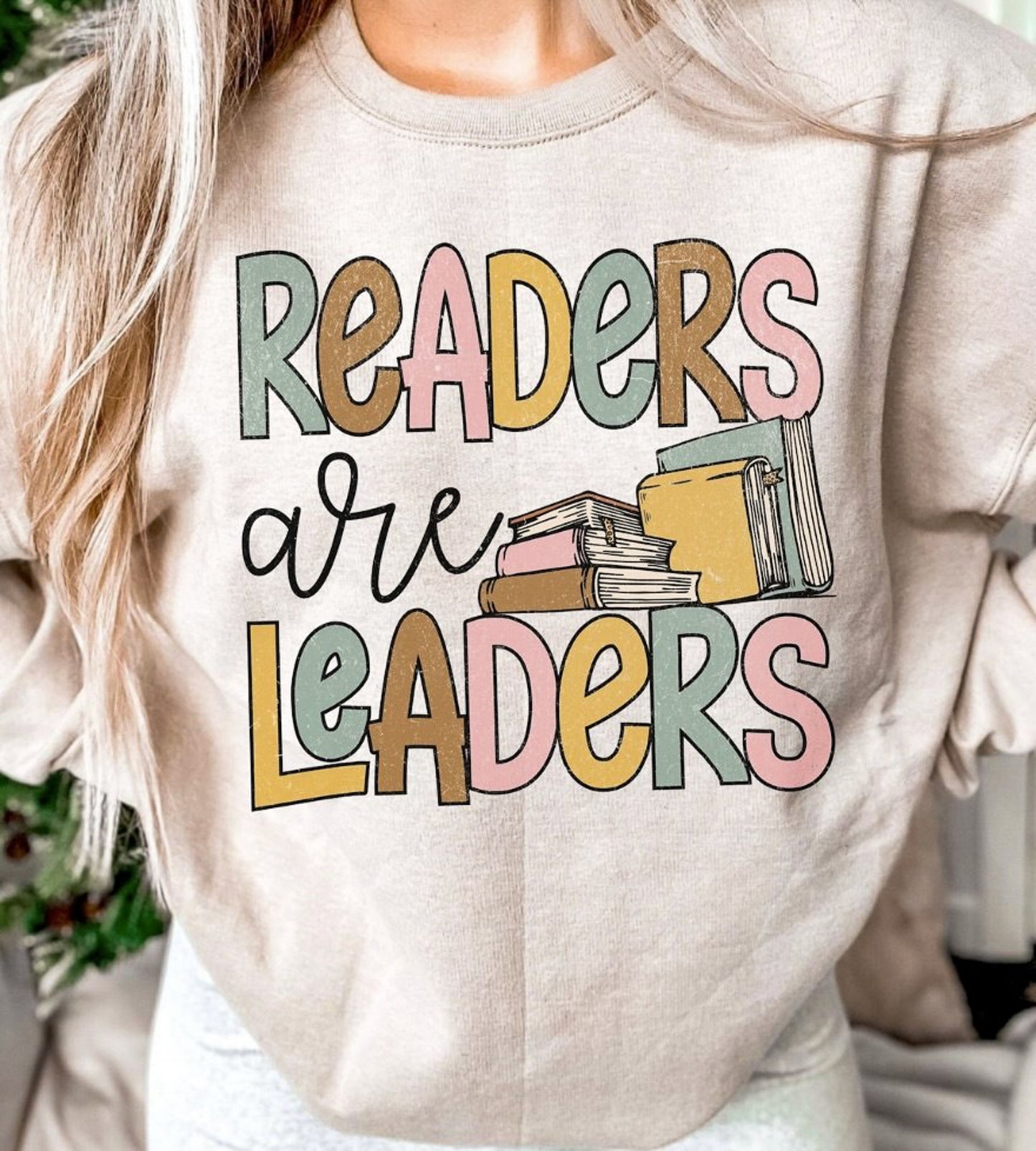 Readers Are Leaders Crew Sweatshirt