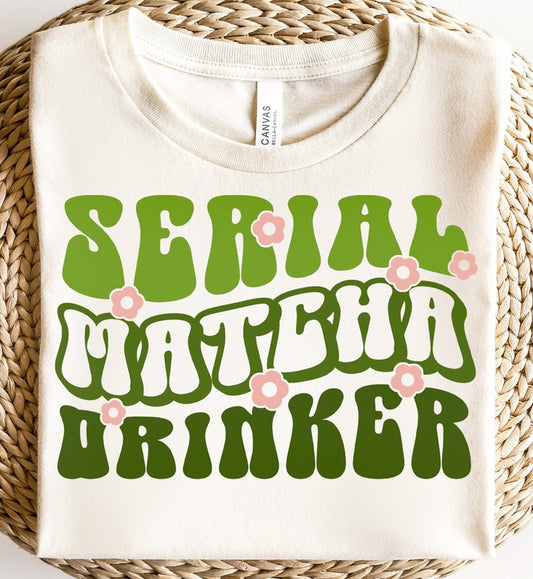 Serial Matcha Drinker Tee