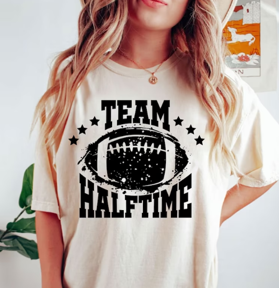 Team Halftime Sweatshirt or T Shirt Youth & Adult Sizes