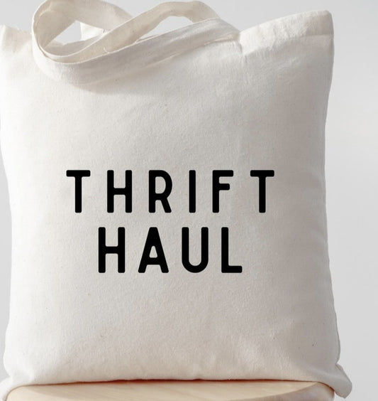 Thrift Haul Tote Bag