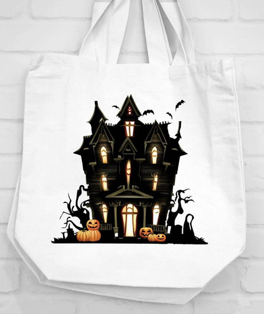 Haunted Mansion Canvas Bag
