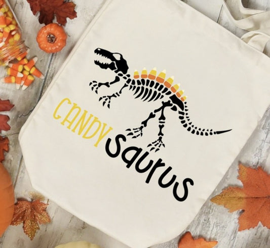Candy-Saurus Tote Bag