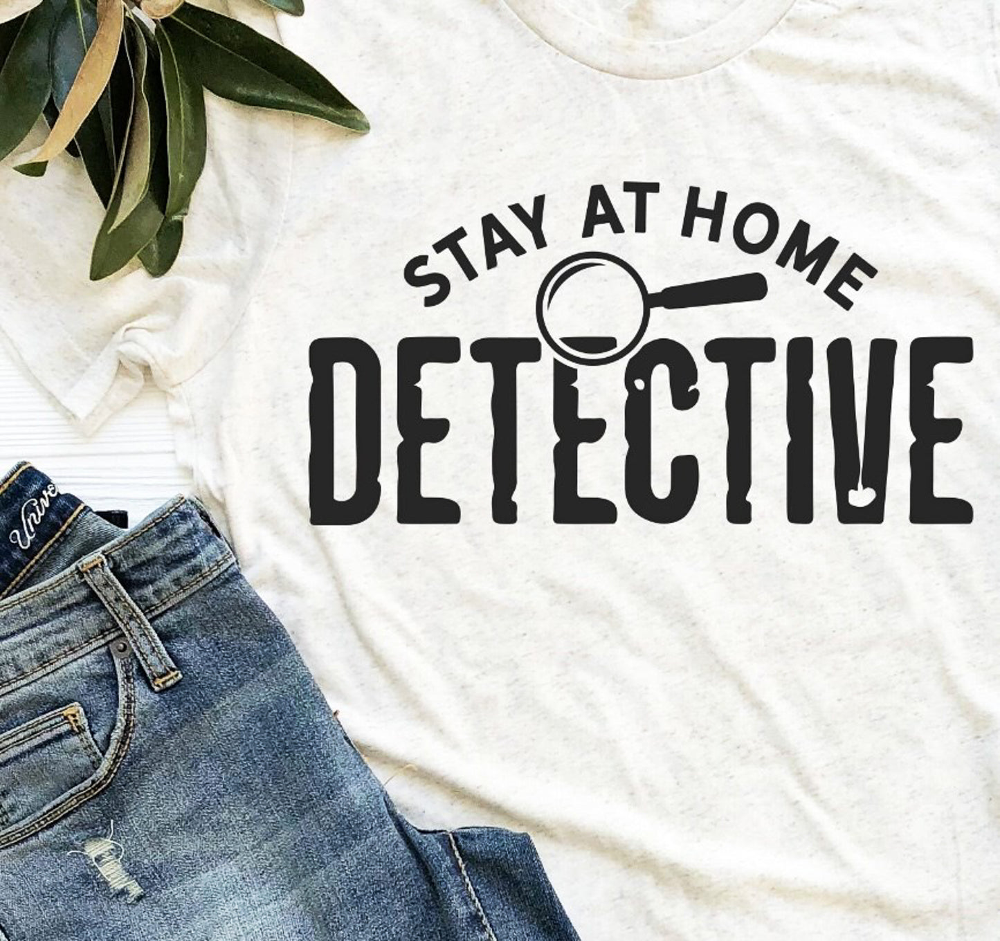 Stay At Home Detective Tee