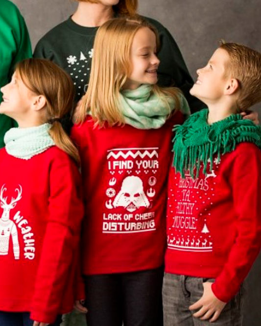 I Find Your Lack Of Cheer Disturbing Crew Sweatshirt