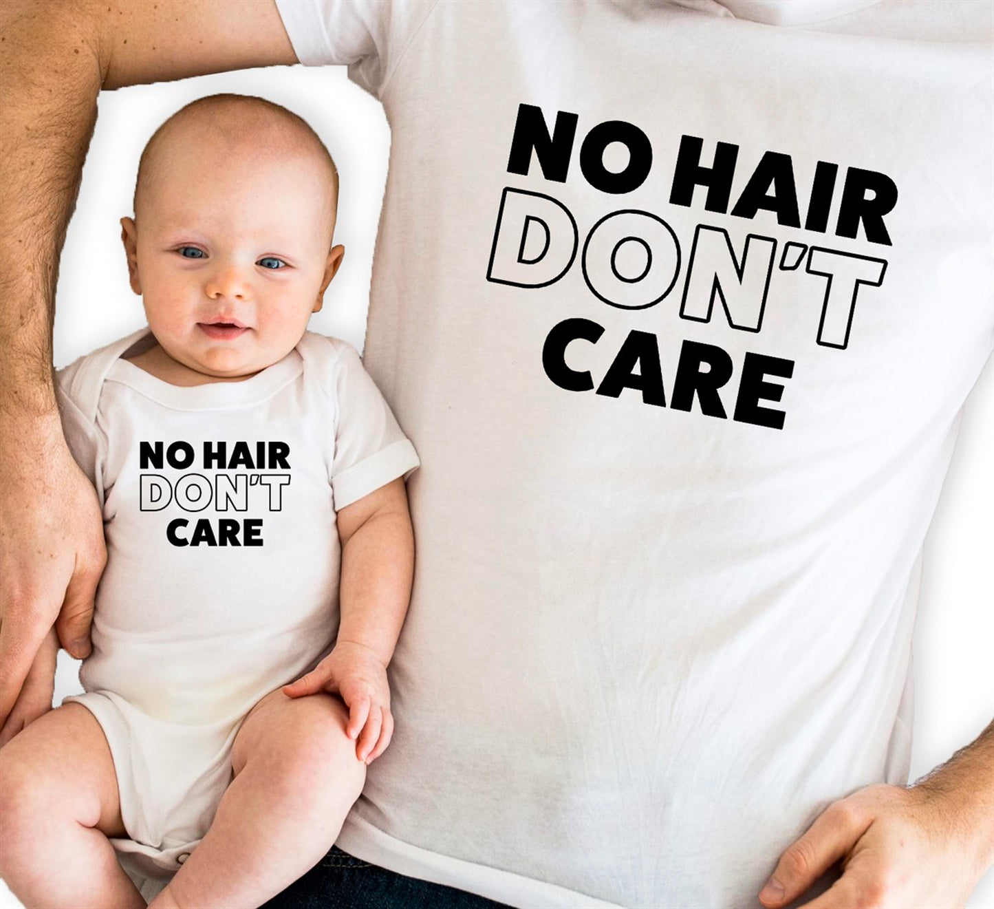 No Hair Don't Care Tee