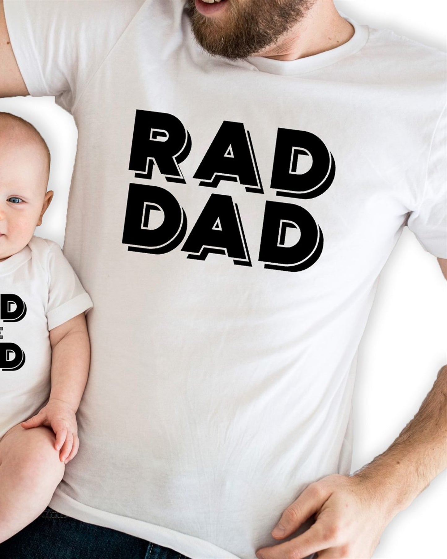 Rad Dad T-Shirt or Crew Sweatshirt