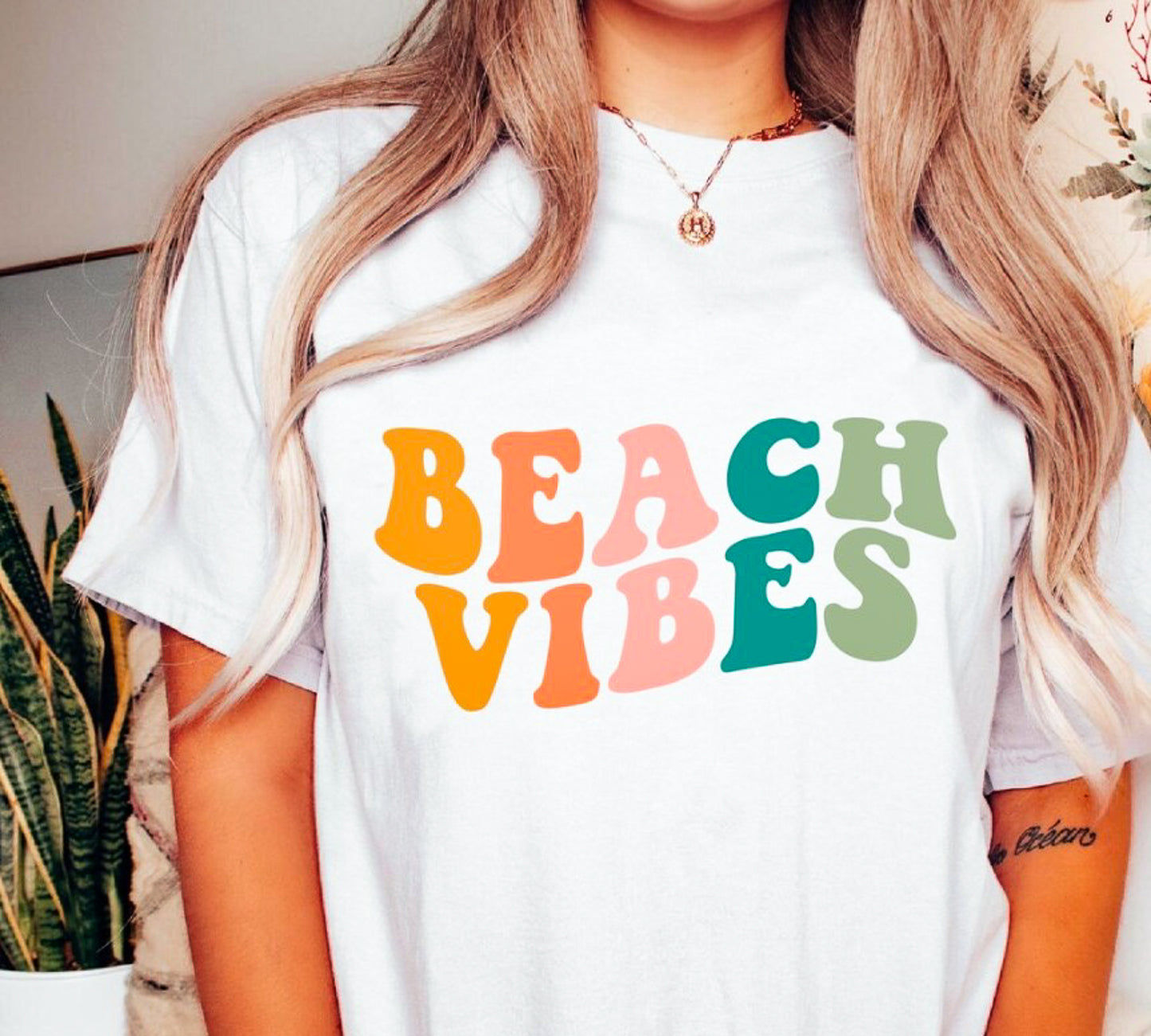 Beach Vibes T-Shirt or Crew Sweatshirt
