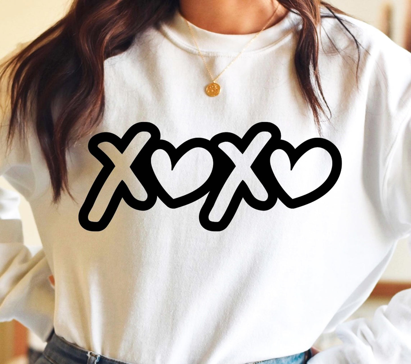 XOXO Crew Sweatshirt