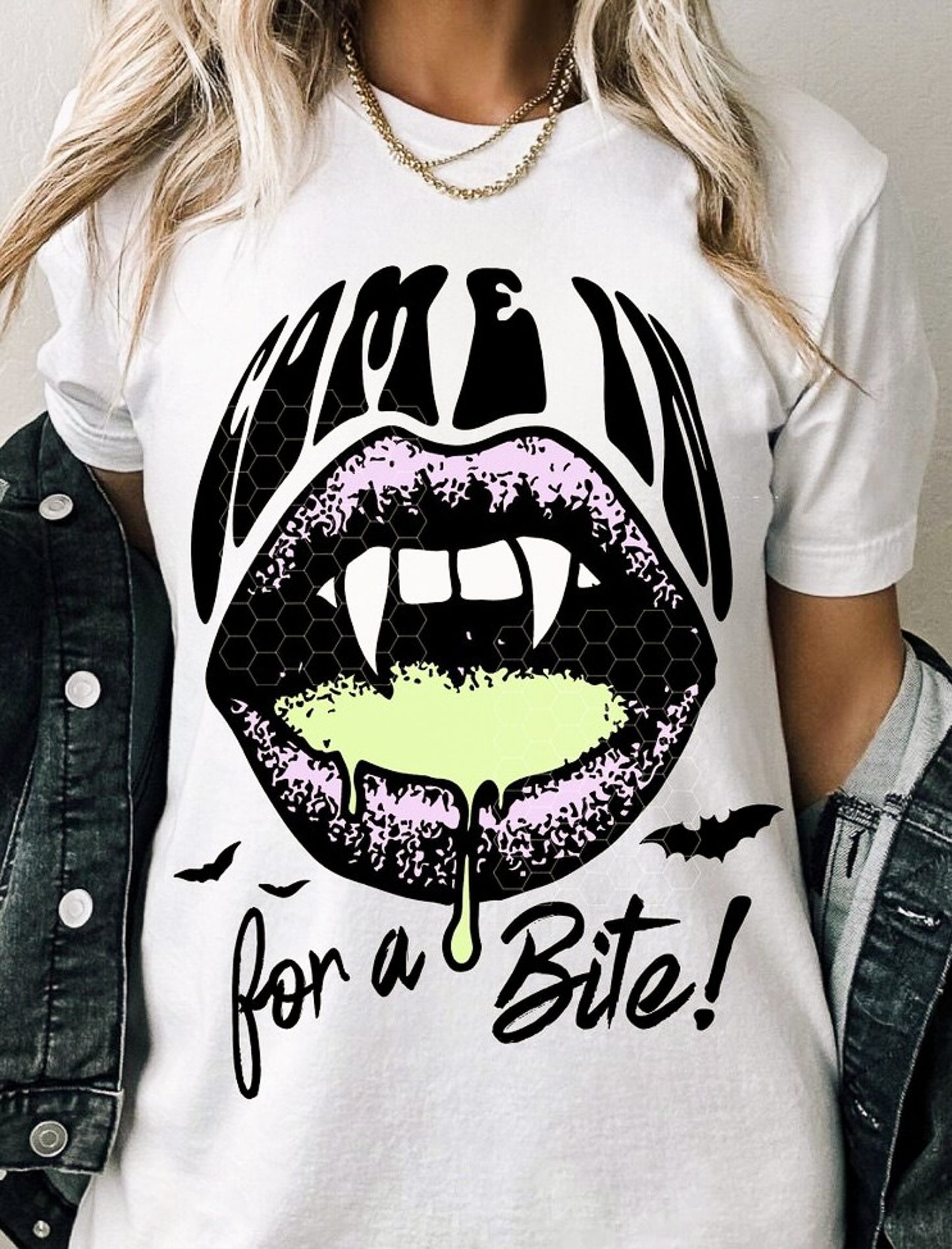 Come In For A Bite Vampire Tee