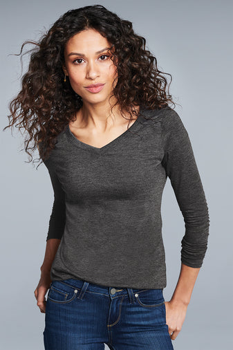 Perfect Long Sleeve V-Necks