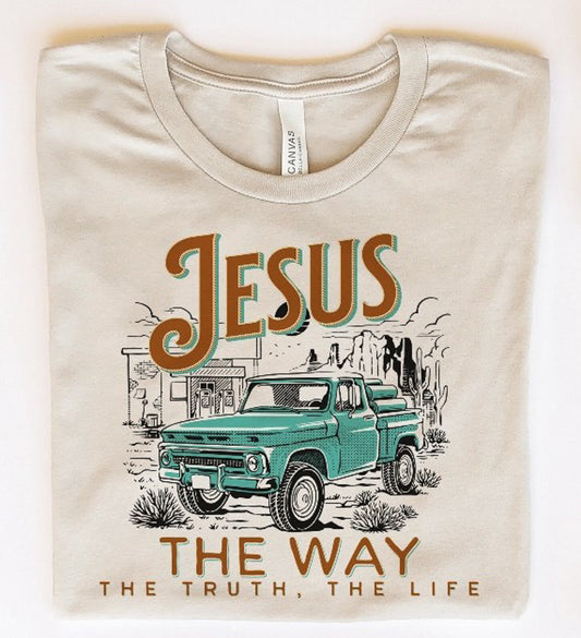 Jesus The Way The Truth The Life Tee