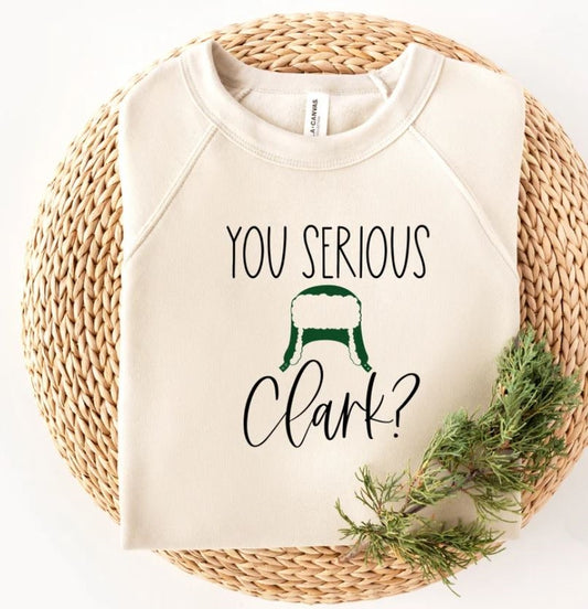 You Serious Clark Bella Crew Sweatshirt