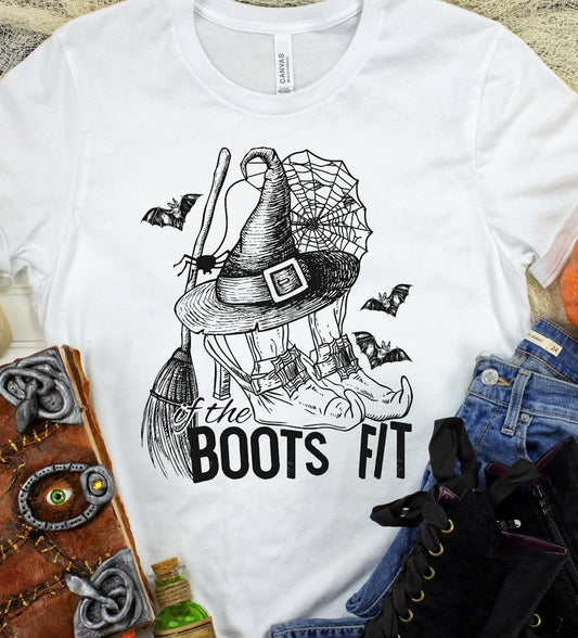 If The Boots Fit Witch Tee