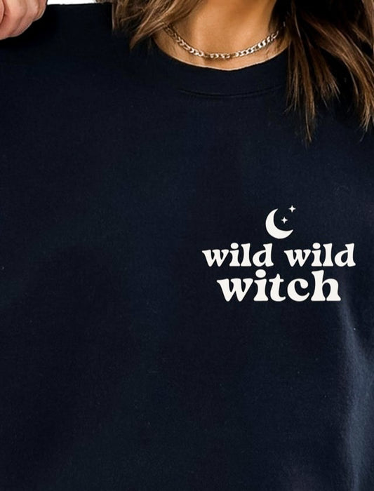 Wild Wild Witch Pocket Logo Tee