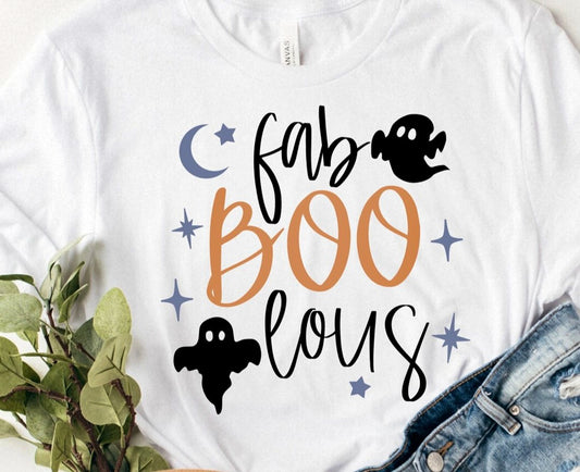 Fab Boo Lous With Ghosts Tee