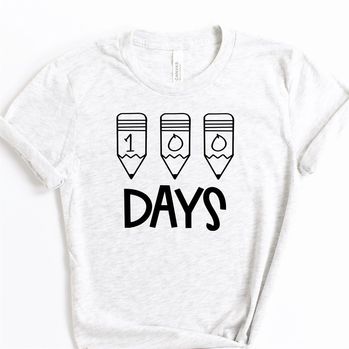 100 Days With Pencils Tee