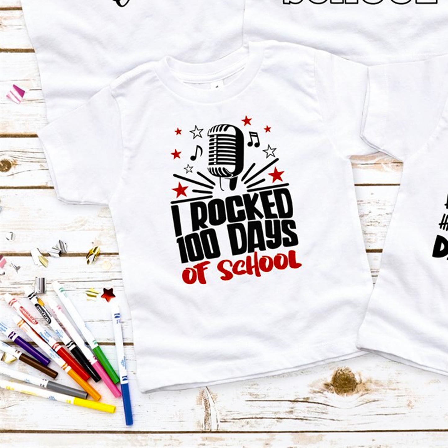 I Rocked 100 Days Of School Tee