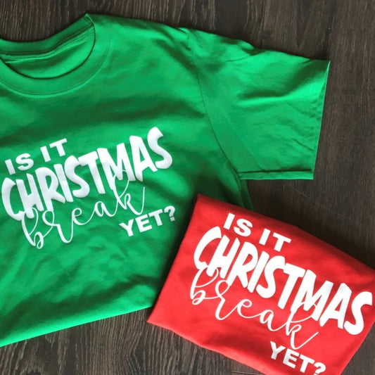 Is It Christmas Break Yet?