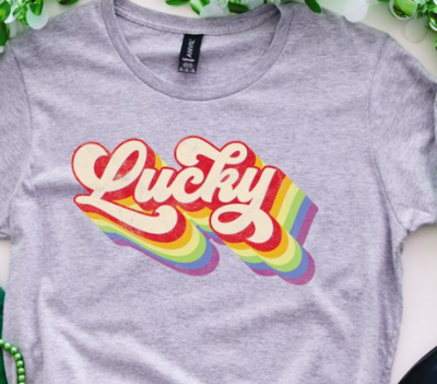 Rainbow Lucky - Lucky Tee