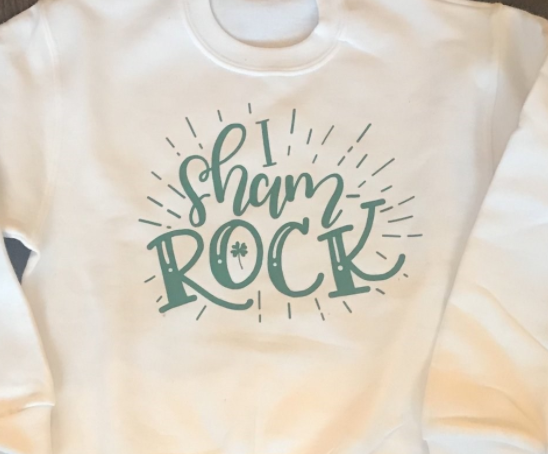 I Sham Rock Crew Sweatshirt