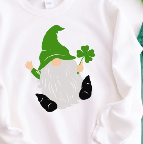 St. Patrick's Gnome Crew Sweatshirt