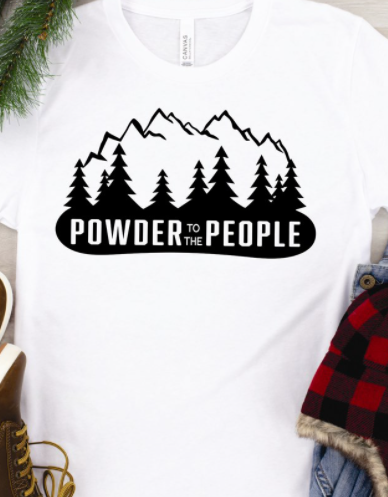 Powder to The People Tee