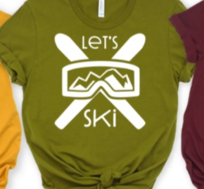 Let's Ski Tee