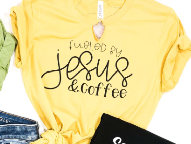 Fueled By Jesus & Coffee Tee