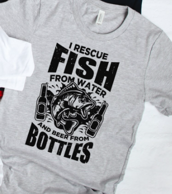 I Rescue Fish From Water Tee